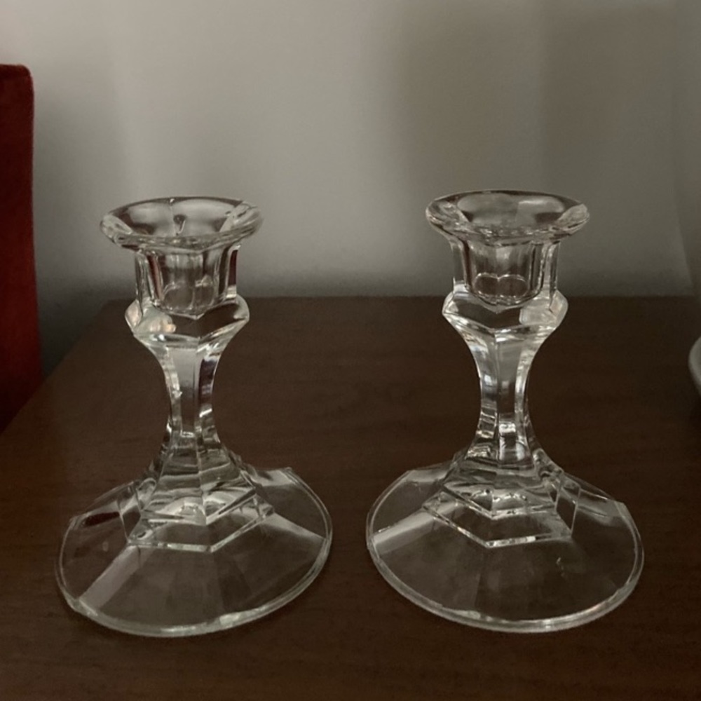 🕯Crystal candle holders🕯